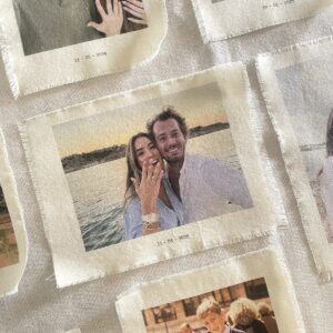 Fotos reveladas en tela