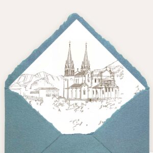 Sobre + forro a línea